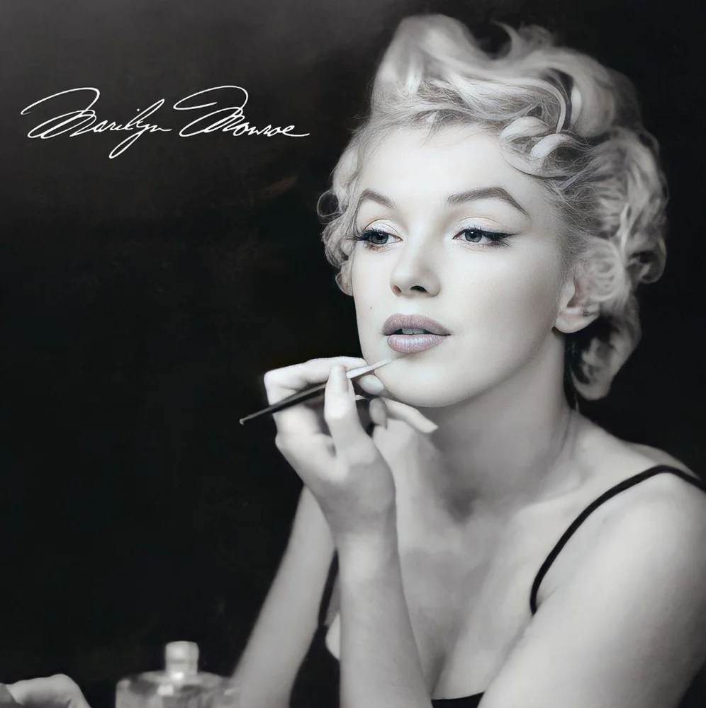 Marilyn Monroe Backstage Mirror Getting Ready Set 3 Medium Canvas Prints - Picture 4 of 7